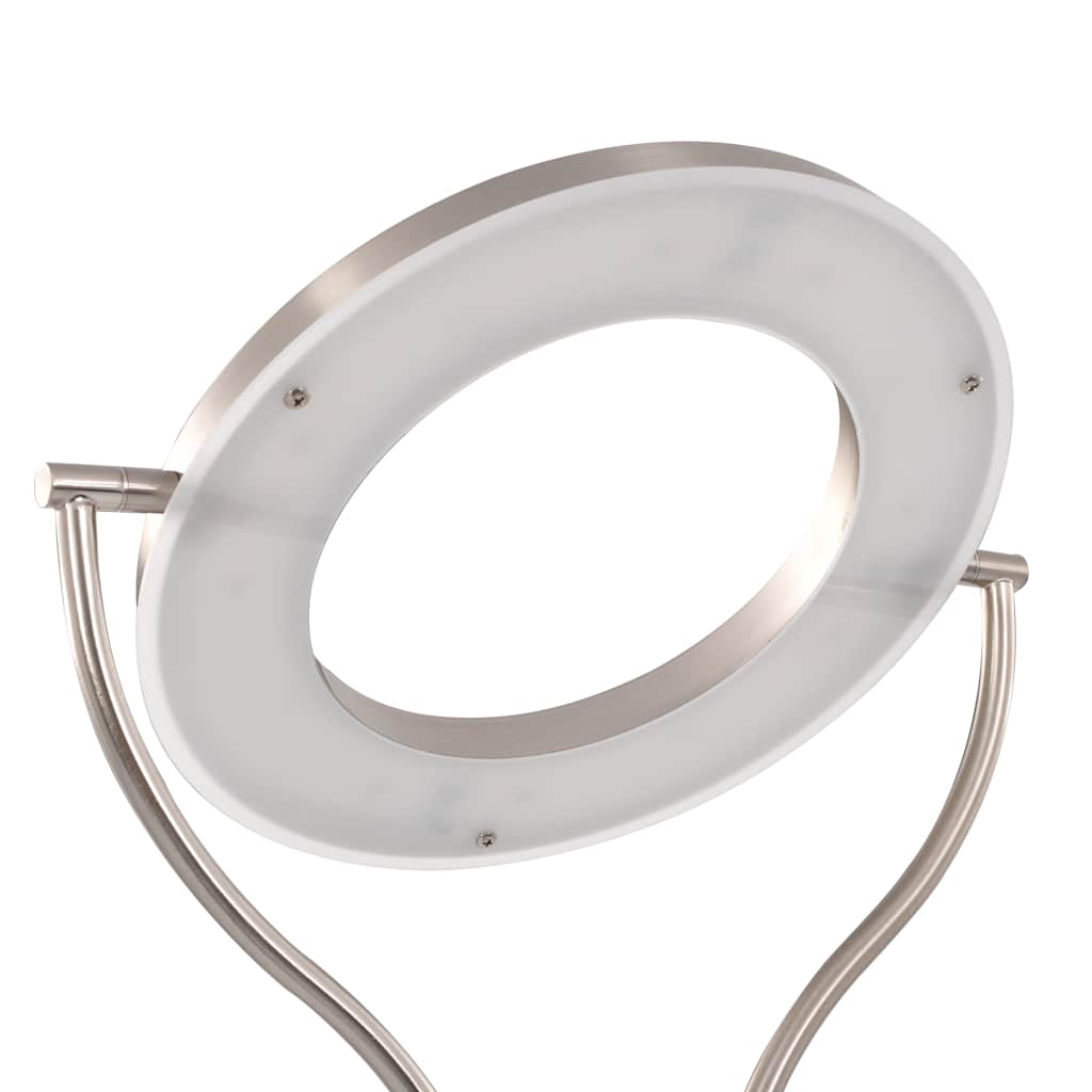vidaXL Lampă de podea, argintiu, 180 cm, 18 W, reglabilă vidaXL Lampă de podea, argintiu, 180 cm, 18 W, reglabilă