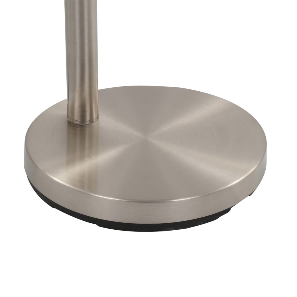 vidaXL Lampă de podea, argintiu, 200 cm, 5 x E14 vidaXL Lampă de podea, argintiu, 200 cm, 5 x E14
