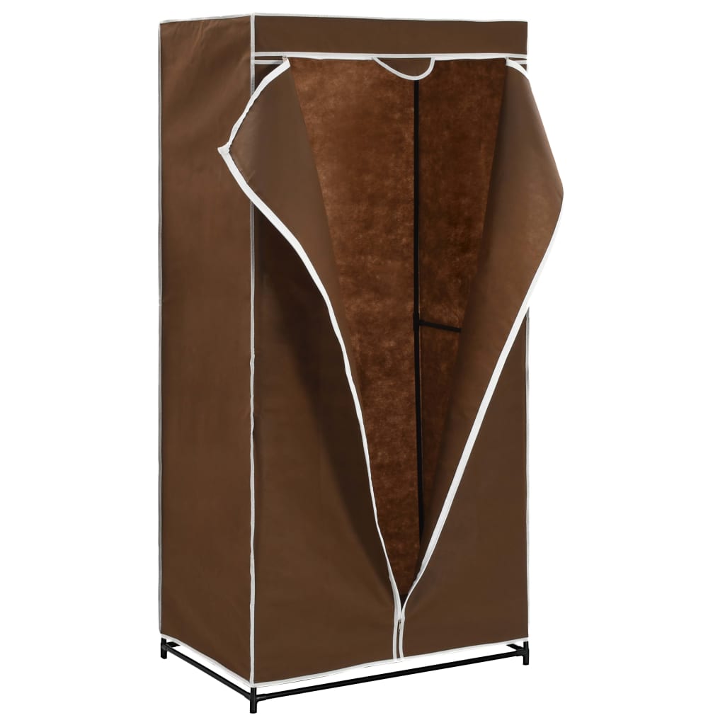 vidaXL Șifoniere, 2 buc., maro, 75 x 50 x 160 cm vidaXL Șifoniere, 2 buc., maro, 75 x 50 x 160 cm