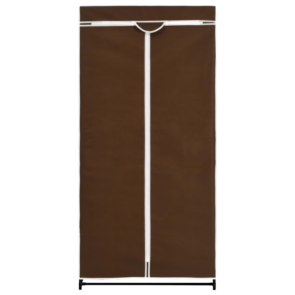 vidaXL Șifoniere, 2 buc., maro, 75 x 50 x 160 cm vidaXL Șifoniere, 2 buc., maro, 75 x 50 x 160 cm