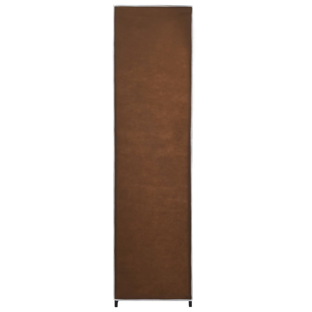 vidaXL Șifonier cu 4 compartimente, maro, 175x45x170 cm vidaXL Șifonier cu 4 compartimente, maro, 175x45x170 cm