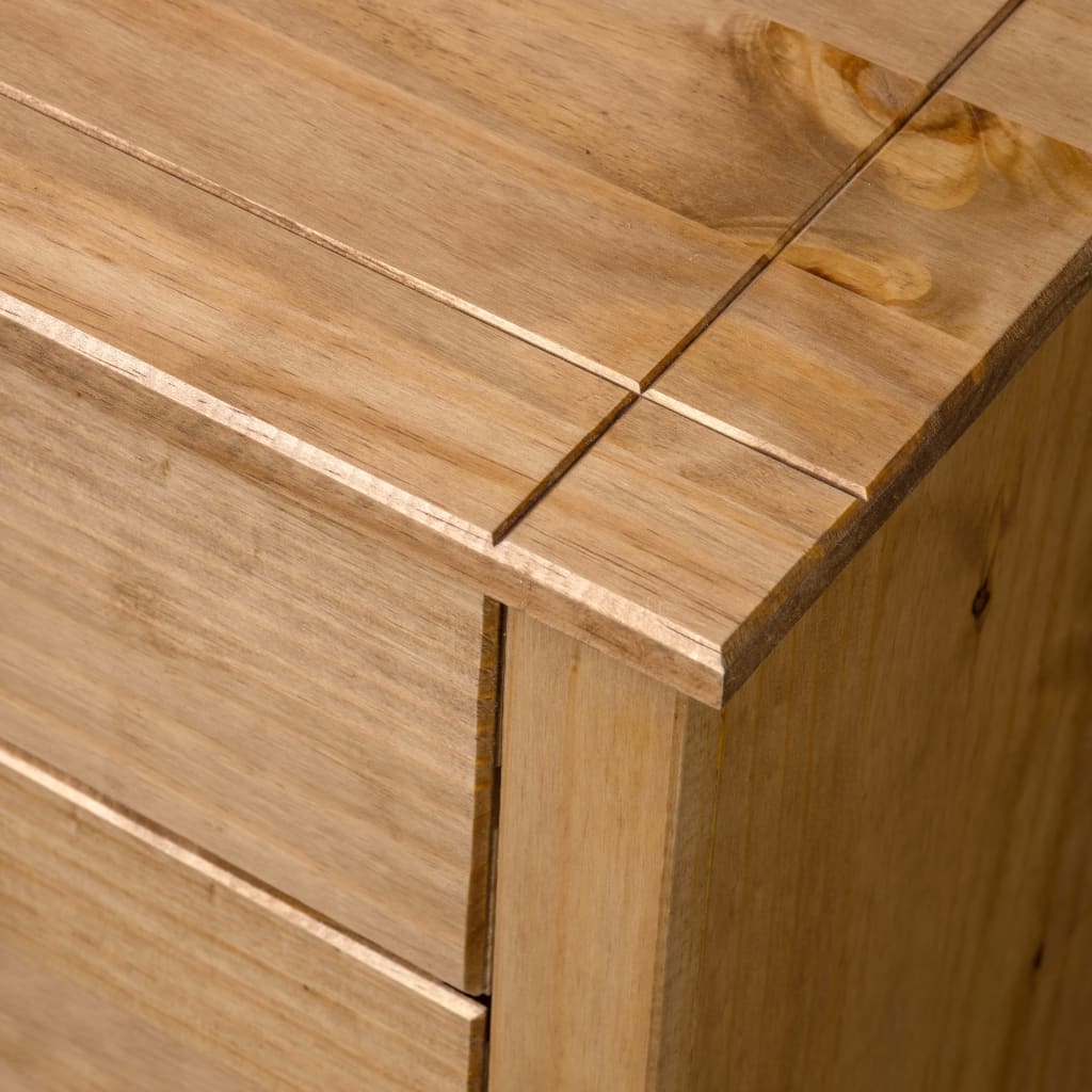 vidaXL Dulap lateral, 80 x 40 x 73 cm, gama pin de Panama