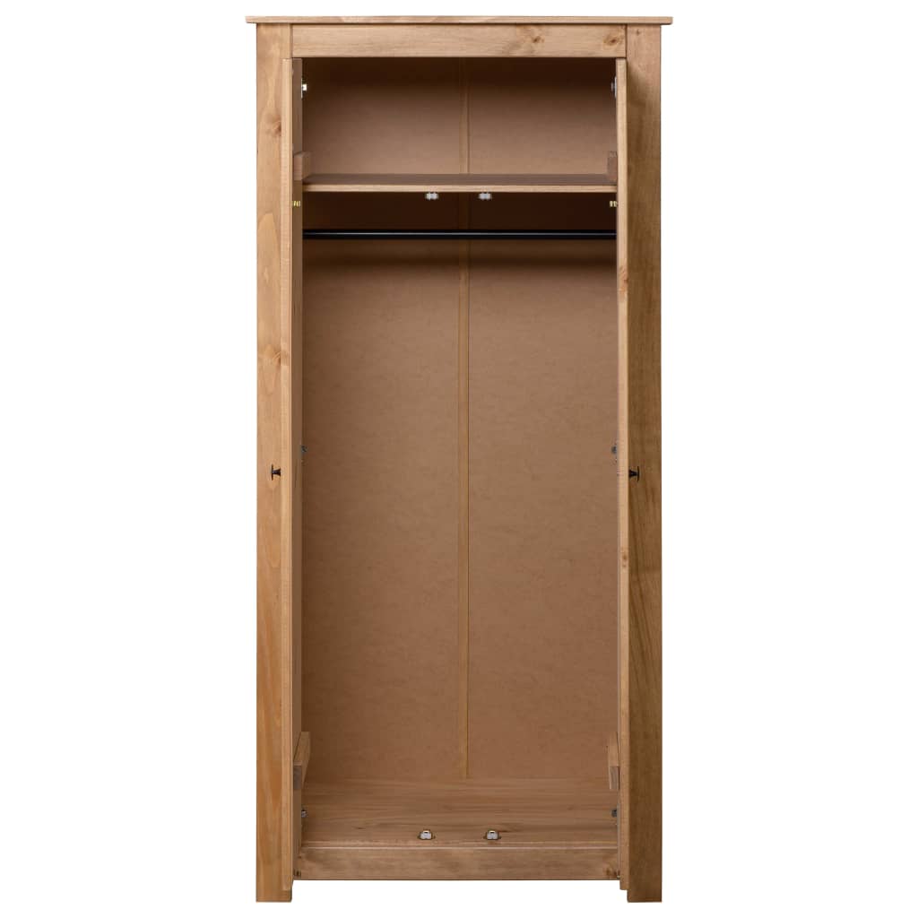 vidaXL Șifonier, 80 x 50 x 171,5 cm, lemn masiv de pin gama Panama vidaXL Șifonier, 80 x 50 x 171,5 cm, lemn masiv de pin gama Panama