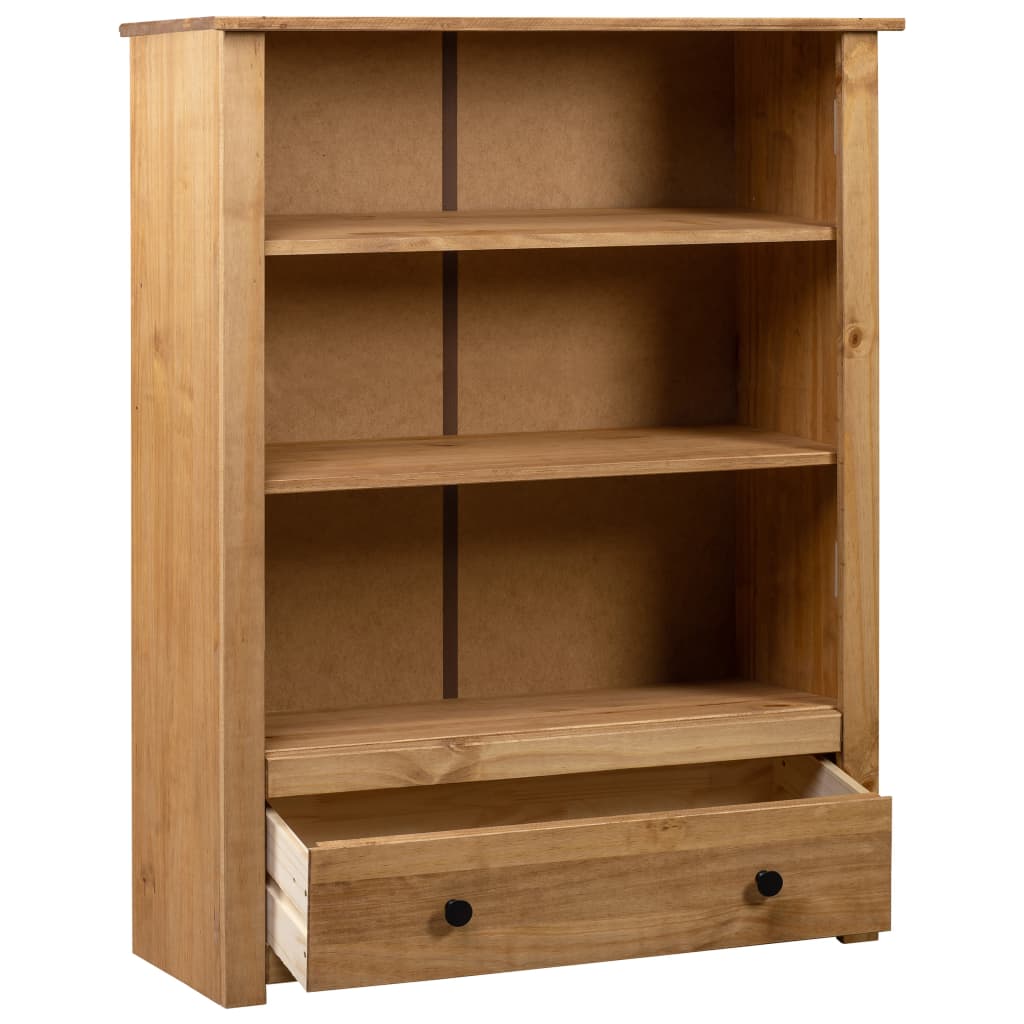 vidaXL Bibliotecă, 80 x 35 x 110 cm, lemn masiv de pin, gama Panama vidaXL Bibliotecă, 80 x 35 x 110 cm, lemn masiv de pin, gama Panama