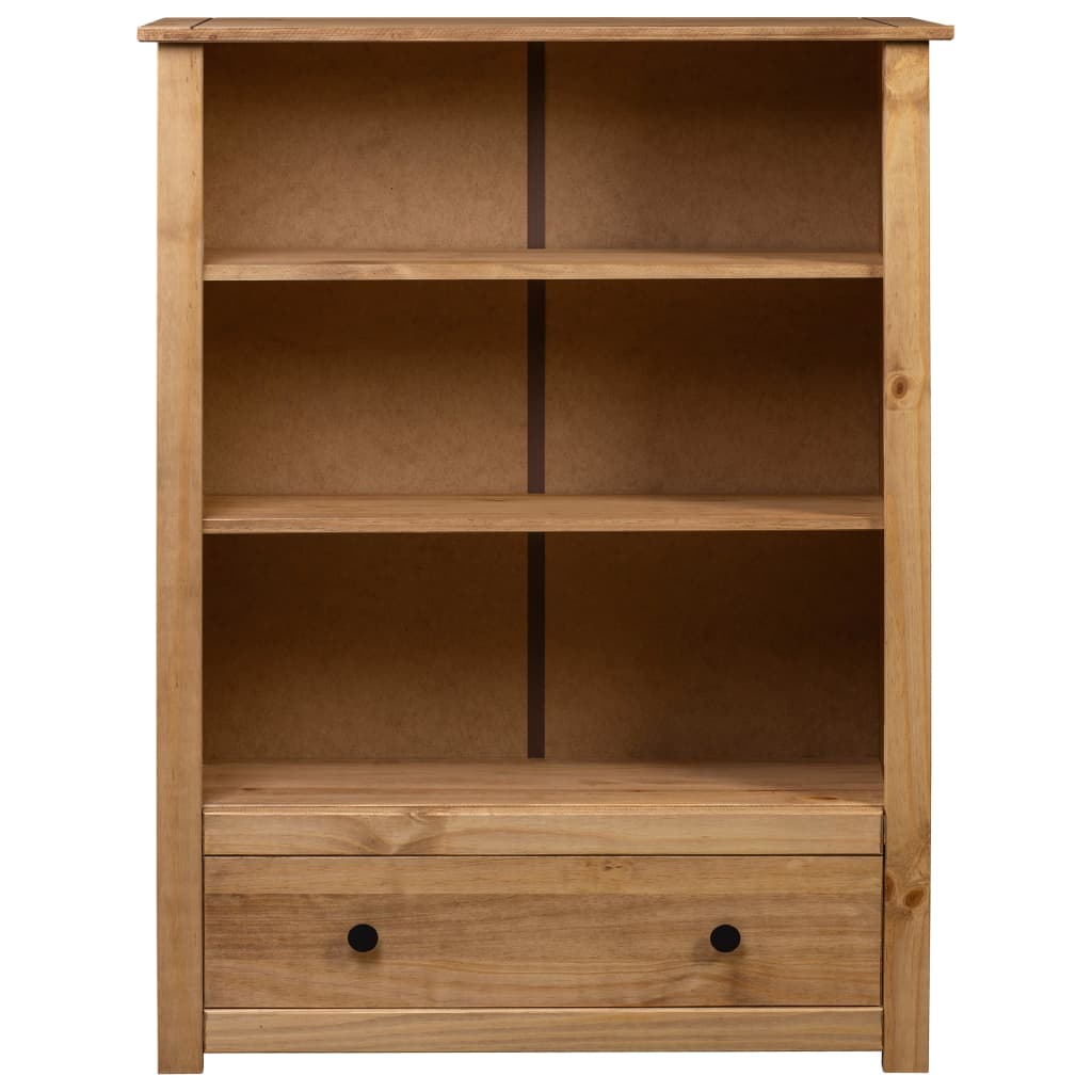 vidaXL Bibliotecă, 80 x 35 x 110 cm, lemn masiv de pin, gama Panama vidaXL Bibliotecă, 80 x 35 x 110 cm, lemn masiv de pin, gama Panama