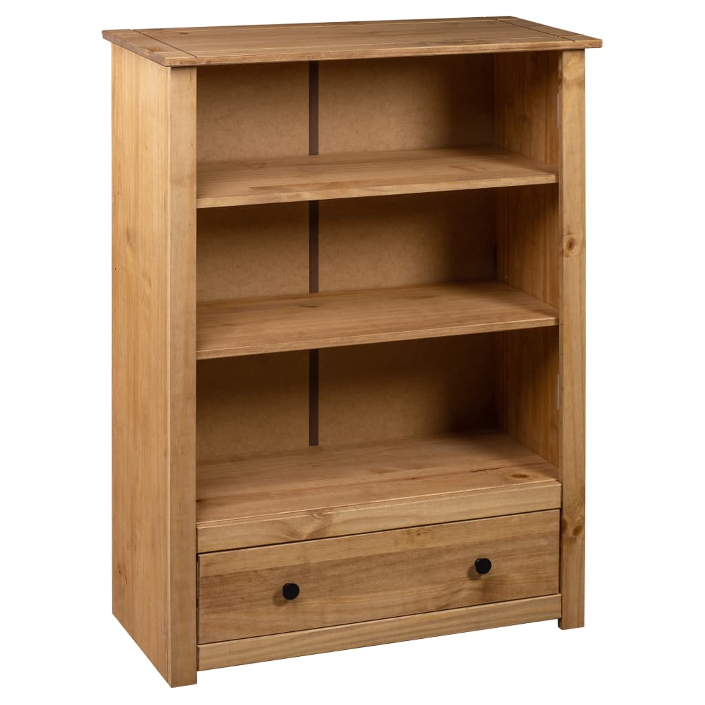 vidaXL Bibliotecă, 80 x 35 x 110 cm, lemn masiv de pin, gama Panama vidaXL Bibliotecă, 80 x 35 x 110 cm, lemn masiv de pin, gama Panama