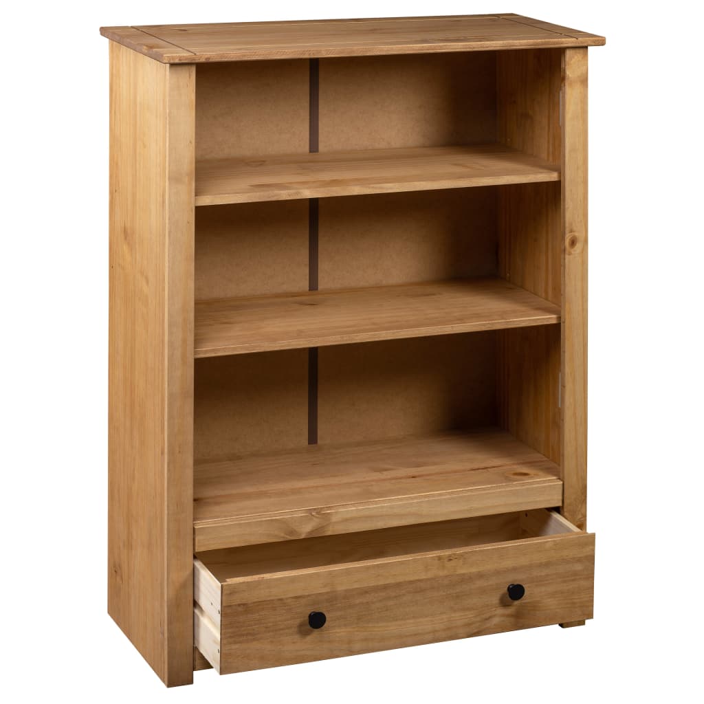 vidaXL Bibliotecă, 80 x 35 x 110 cm, lemn masiv de pin, gama Panama vidaXL Bibliotecă, 80 x 35 x 110 cm, lemn masiv de pin, gama Panama
