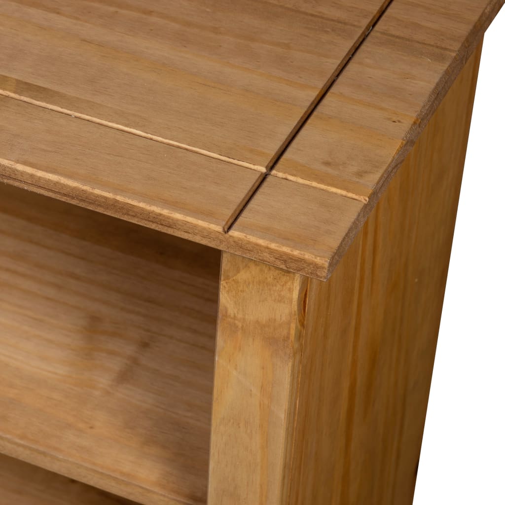 vidaXL Bibliotecă, 80 x 35 x 110 cm, lemn masiv de pin, gama Panama vidaXL Bibliotecă, 80 x 35 x 110 cm, lemn masiv de pin, gama Panama