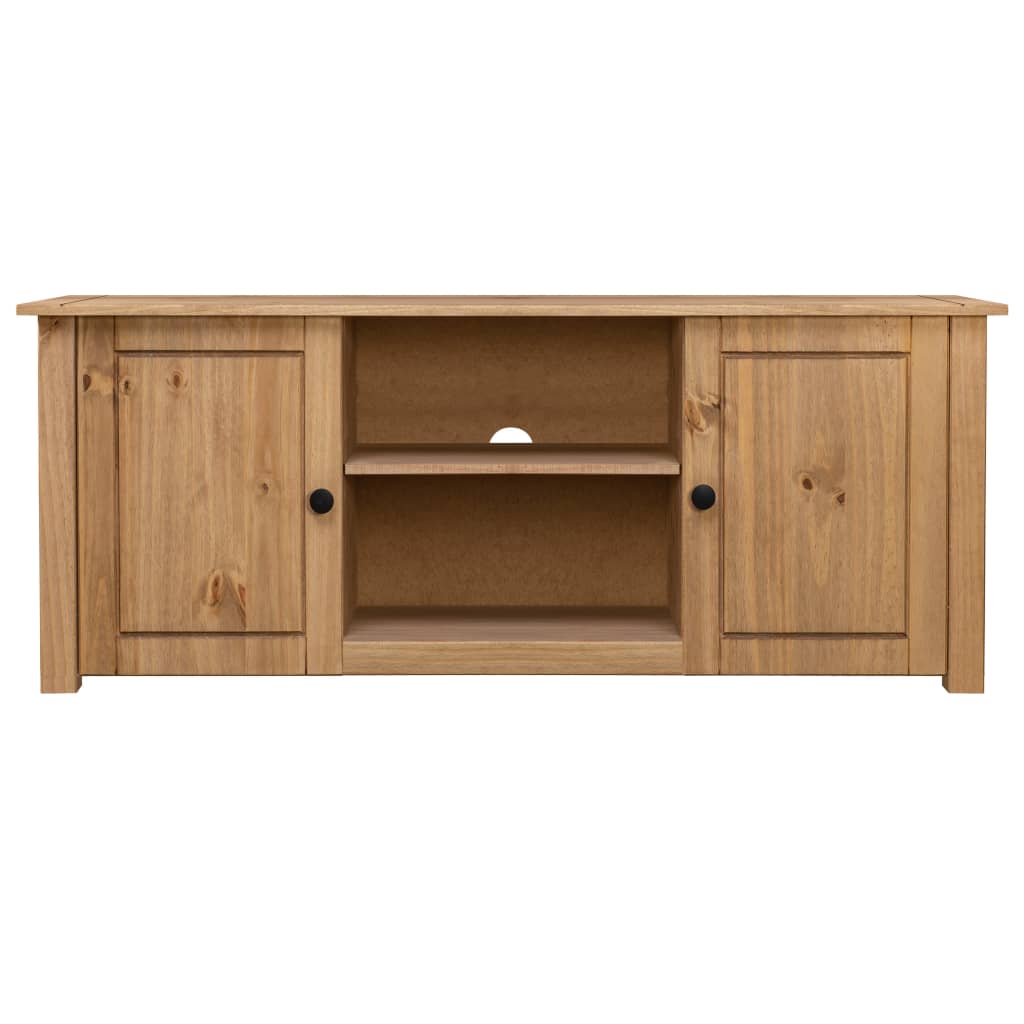 vidaXL Comodă TV, 120 x 40 x 50 cm, lemn masiv de pin, gama Panama