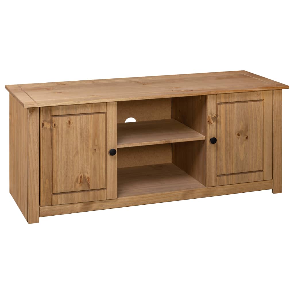 vidaXL Comodă TV, 120 x 40 x 50 cm, lemn masiv de pin, gama Panama