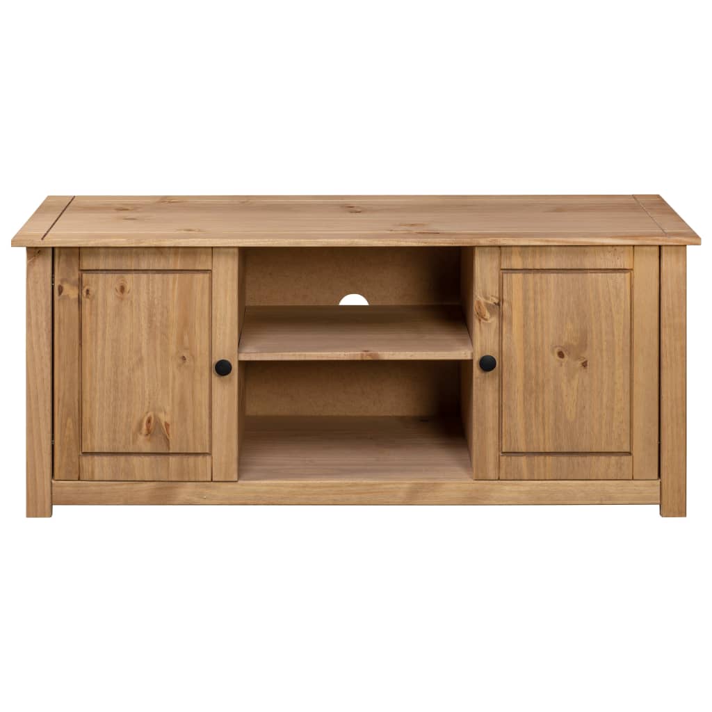 vidaXL Comodă TV, 120 x 40 x 50 cm, lemn masiv de pin, gama Panama