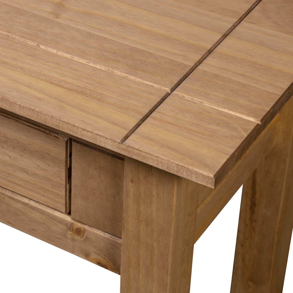 vidaXL Masă consolă, 110 x 40 x 72 cm, lemn masiv de pin, gama Panama