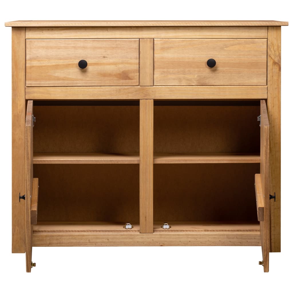 vidaXL Servantă, 93x40x80 cm, lemn masiv pin, gama Panama