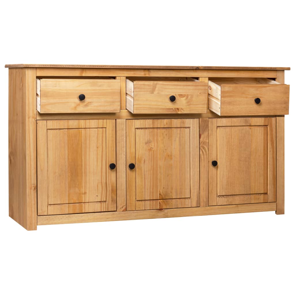 vidaXL Servantă, 135x40x80 cm, lemn masiv pin, gama Panama vidaXL Servantă, 135x40x80 cm, lemn masiv pin, gama Panama