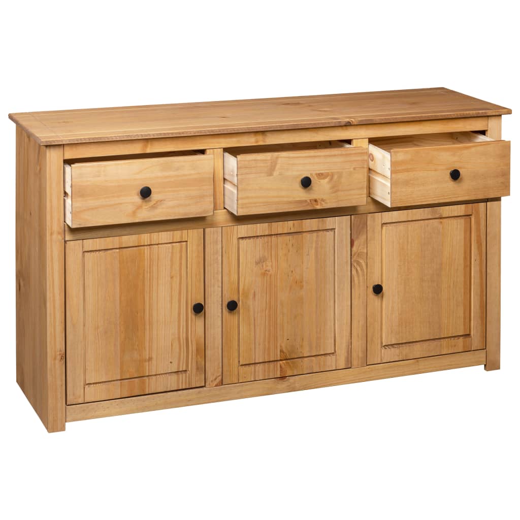 vidaXL Servantă, 135x40x80 cm, lemn masiv pin, gama Panama vidaXL Servantă, 135x40x80 cm, lemn masiv pin, gama Panama