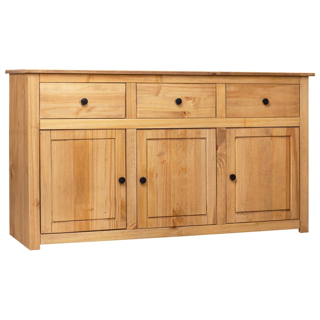 vidaXL Servantă, 135x40x80 cm, lemn masiv pin, gama Panama vidaXL Servantă, 135x40x80 cm, lemn masiv pin, gama Panama