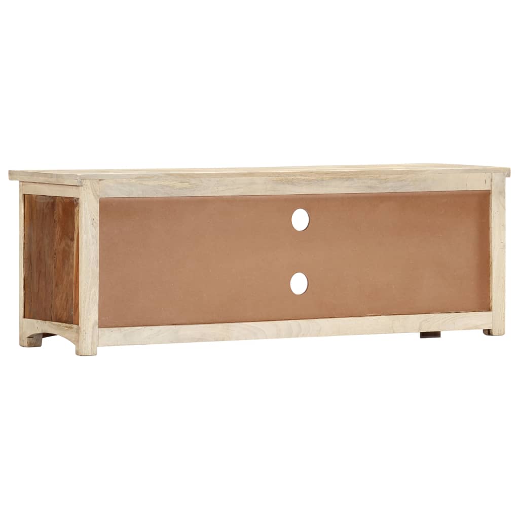 vidaXL Comodă TV, 120 x 30 x 40 cm, lemn masiv reciclat