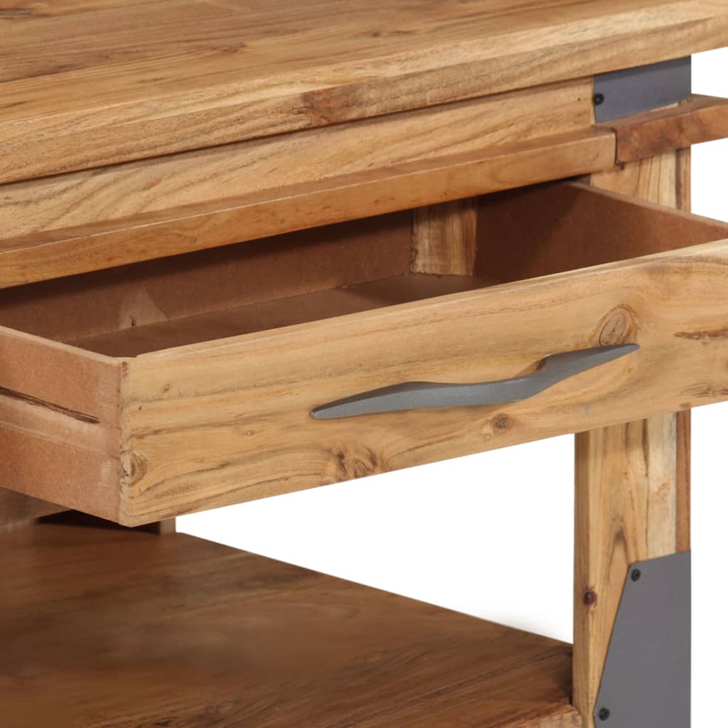 vidaXL Măsuță de cafea, 110x52x45 cm, lemn masiv de acacia vidaXL Măsuță de cafea, 110x52x45 cm, lemn masiv de acacia
