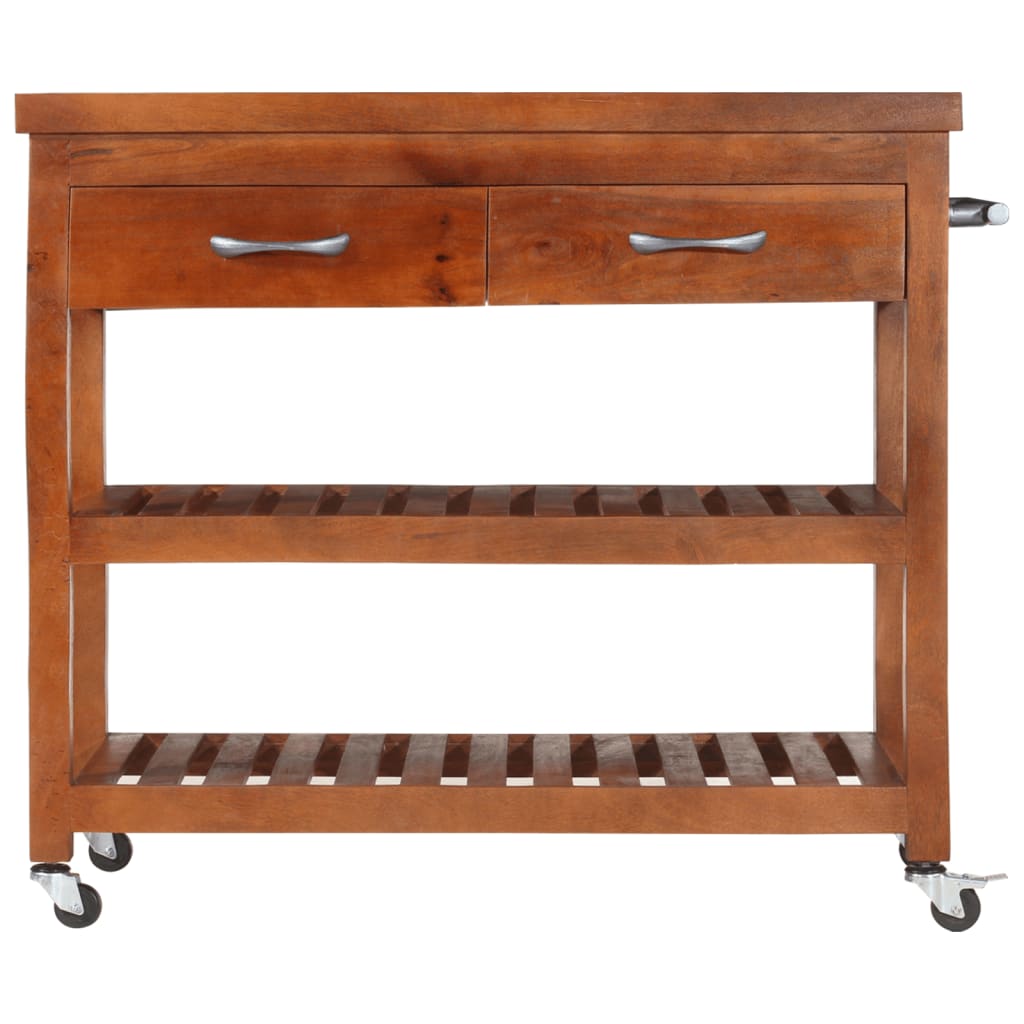 vidaXL Cărucior de bucătărie, 100x48x89 cm, lemn masiv de acacia vidaXL Cărucior de bucătărie, 100x48x89 cm, lemn masiv de acacia