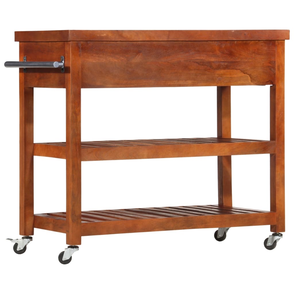 vidaXL Cărucior de bucătărie, 100x48x89 cm, lemn masiv de acacia vidaXL Cărucior de bucătărie, 100x48x89 cm, lemn masiv de acacia
