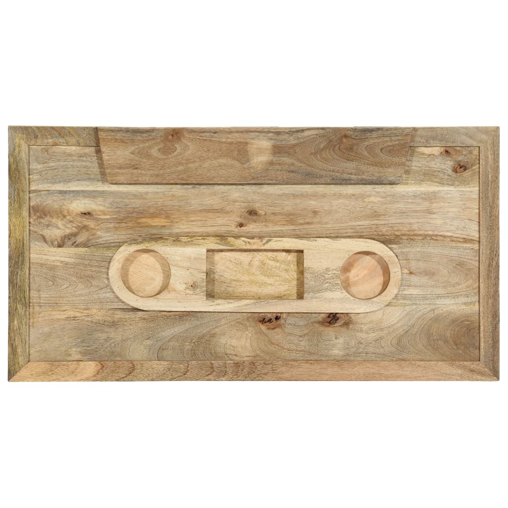 vidaXL Măsuță de cafea stil casetă, 100x52x45 cm, lemn masiv de mango vidaXL Măsuță de cafea stil casetă, 100x52x45 cm, lemn masiv de mango