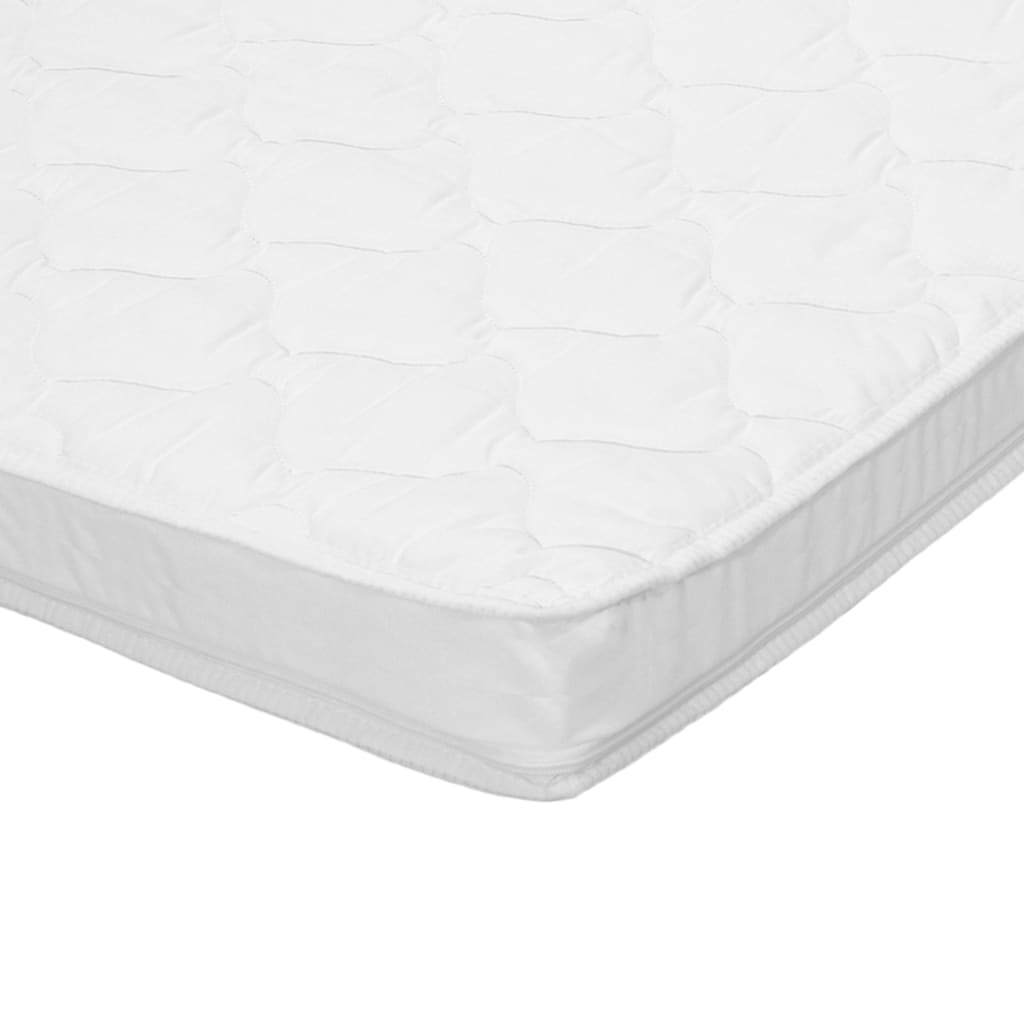 vidaXL Topper saltea, profil tip ou cu spumă rece, 6 cm, 100 x 200 cm