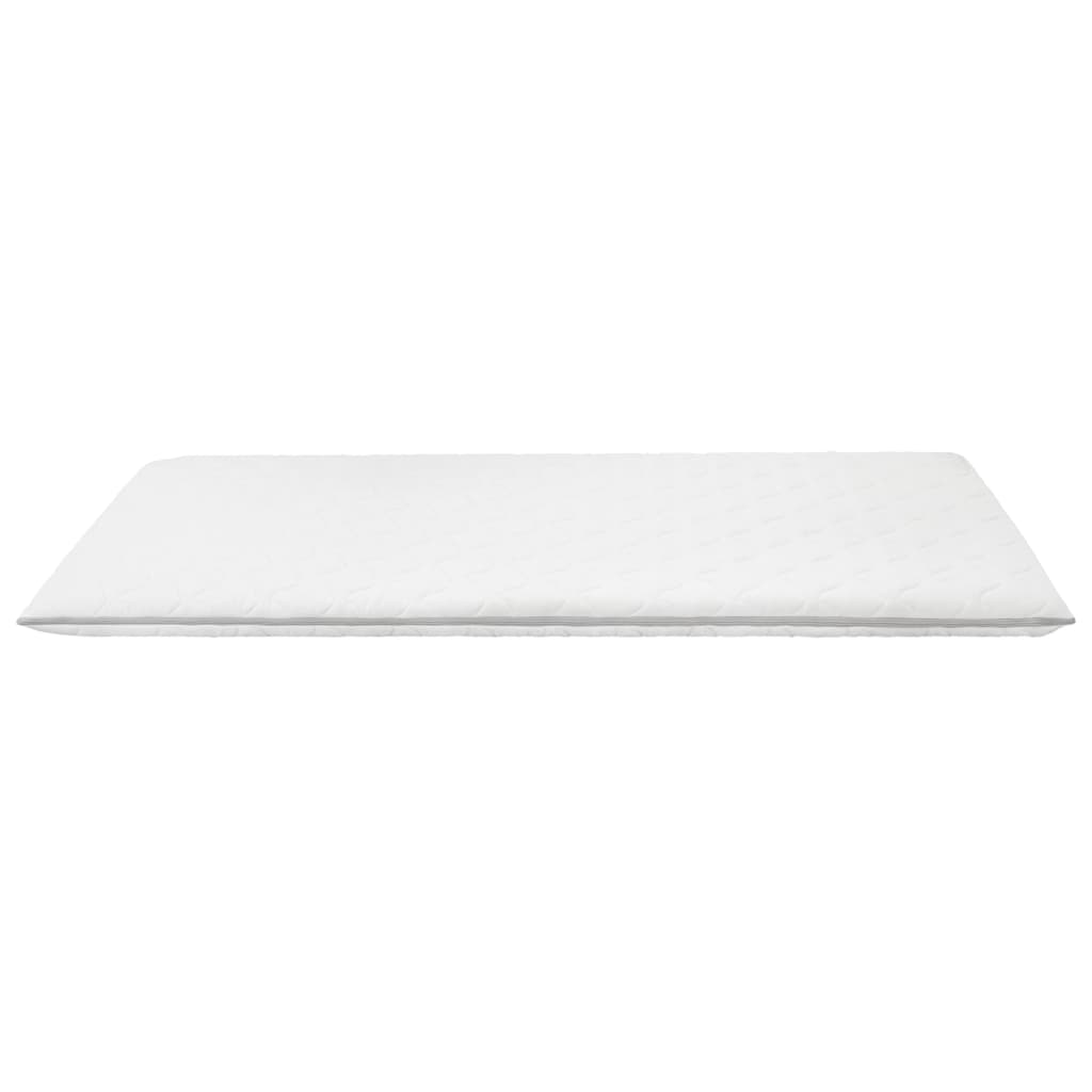 vidaXL Topper saltea, 80 x 200 cm, spumă cu memorie Visco, 6 cm