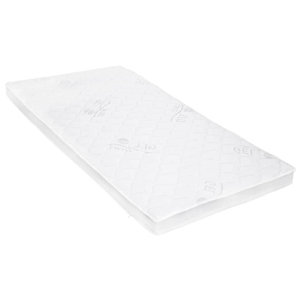 vidaXL Topper saltea, 80 x 200 cm, spumă gel, 7 cm