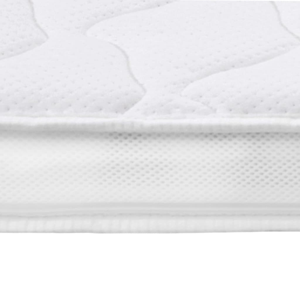 vidaXL Topper saltea, spumă gel, 7 cm, 90 x 200 cm