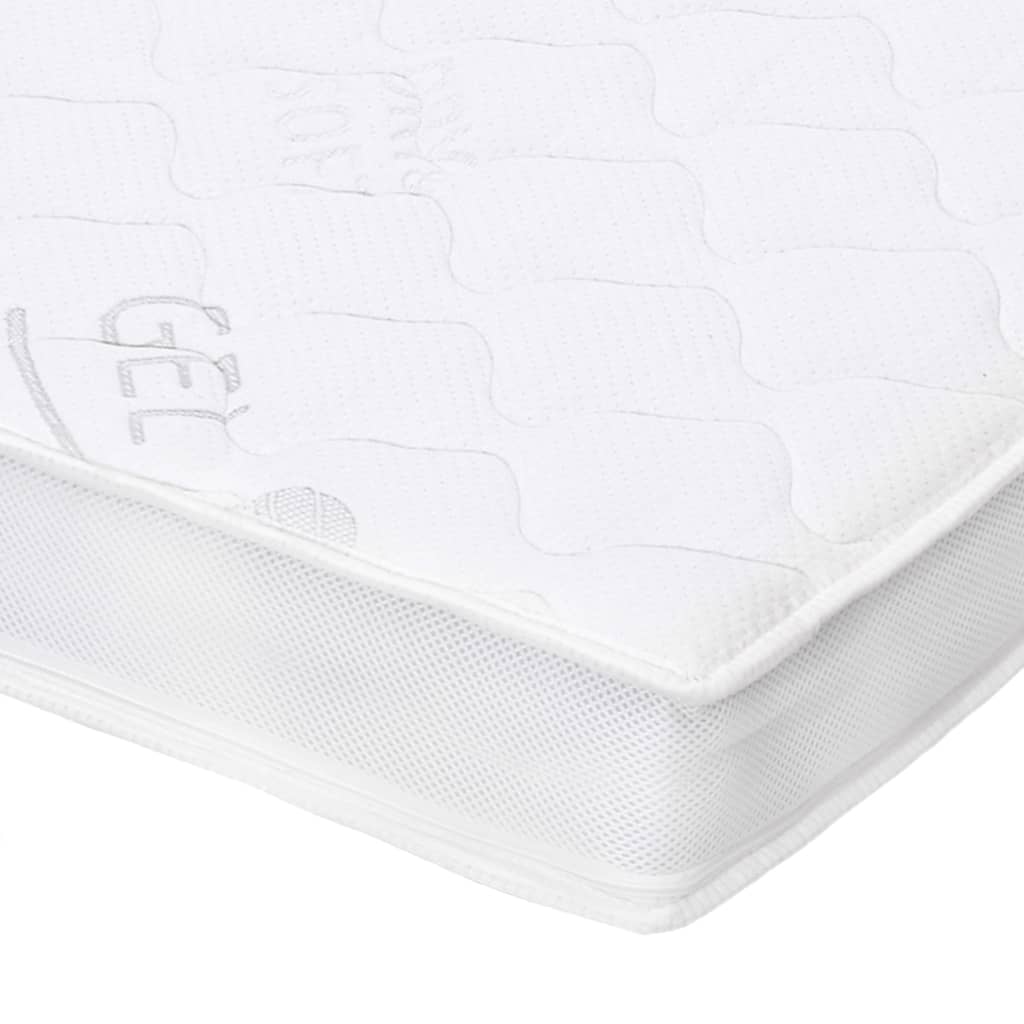 vidaXL Topper saltea, 160 x 200 cm, spumă gel, 7 cm