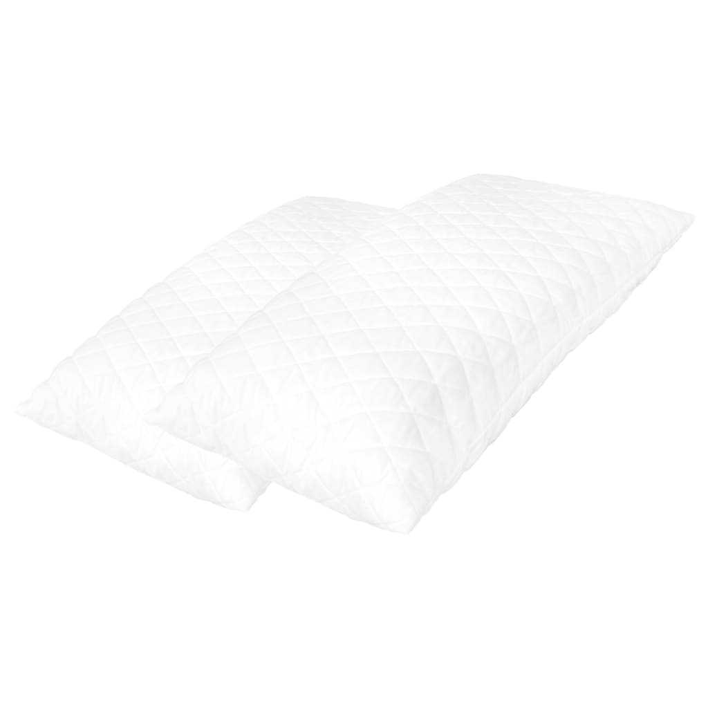 vidaXL Perne, 2 buc., 80x40x14 cm, spumă cu memorie vidaXL Perne, 2 buc., 80x40x14 cm, spumă cu memorie