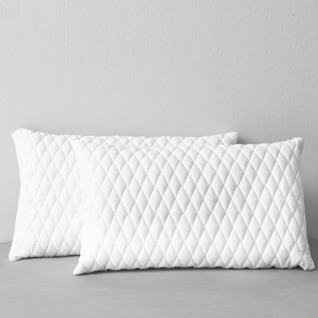 vidaXL Perne, 2 buc., 80x40x14 cm, spumă cu memorie vidaXL Perne, 2 buc., 80x40x14 cm, spumă cu memorie