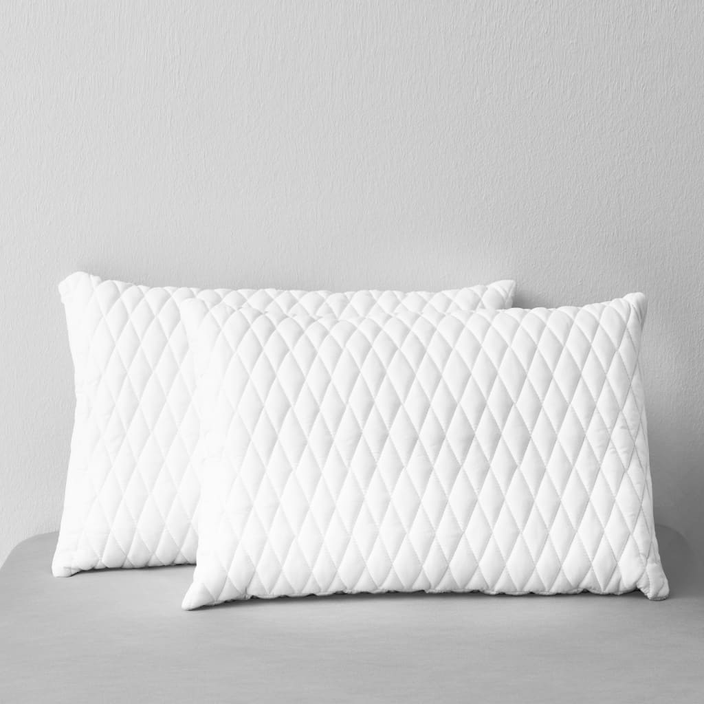 vidaXL Perne, 2 buc., 60x40x14 cm, spumă cu memorie vidaXL Perne, 2 buc., 60x40x14 cm, spumă cu memorie