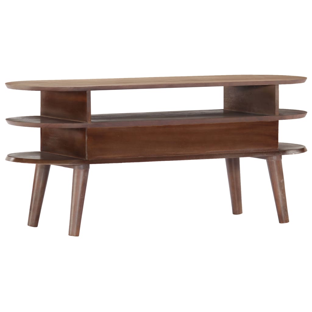vidaXL Comodă TV, 110x35x50 cm, lemn masiv de acacia vidaXL Comodă TV, 110x35x50 cm, lemn masiv de acacia