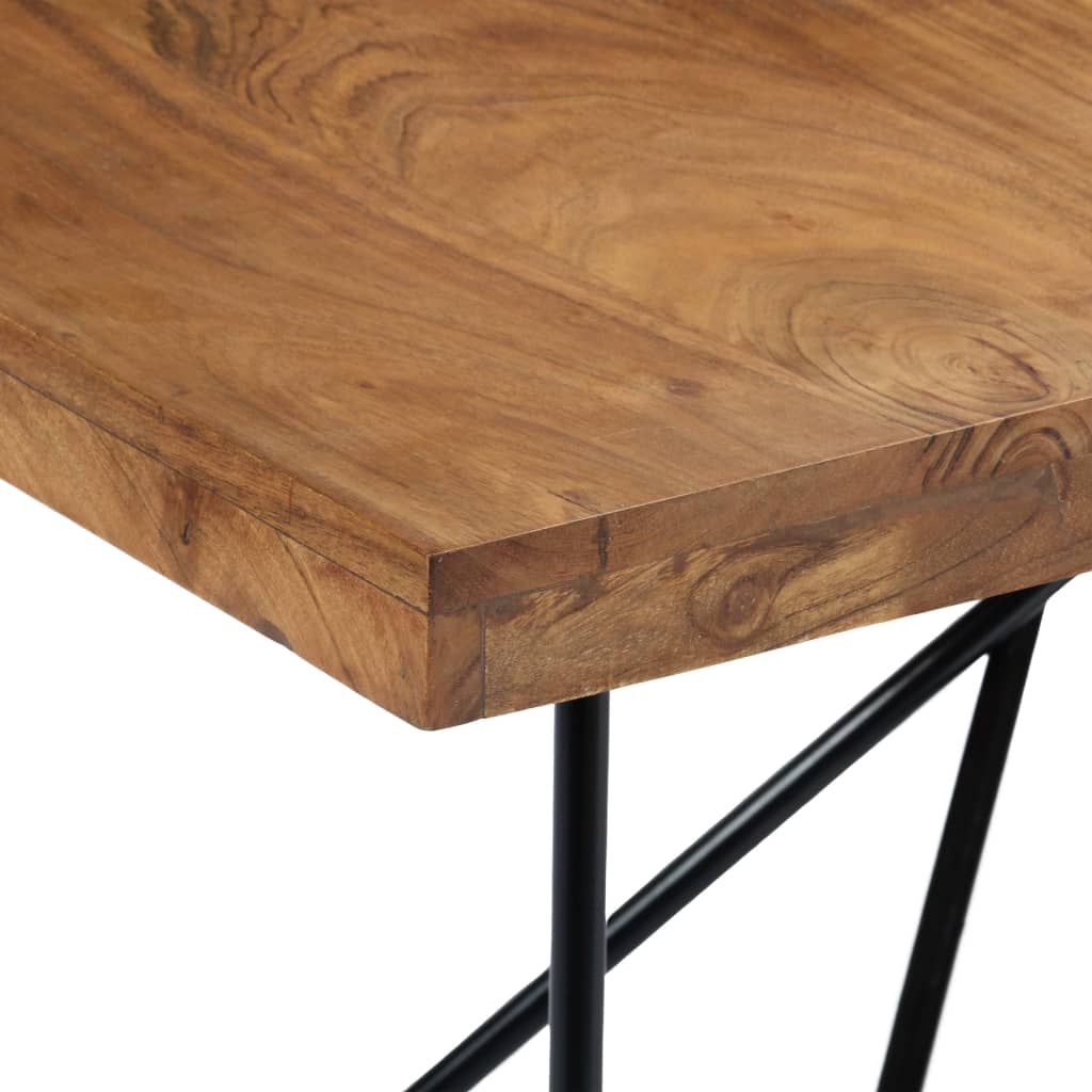 vidaXL Masă de bucătărie, 180 x 90 x 76 cm, lemn masiv de acacia vidaXL Masă de bucătărie, 180 x 90 x 76 cm, lemn masiv de acacia