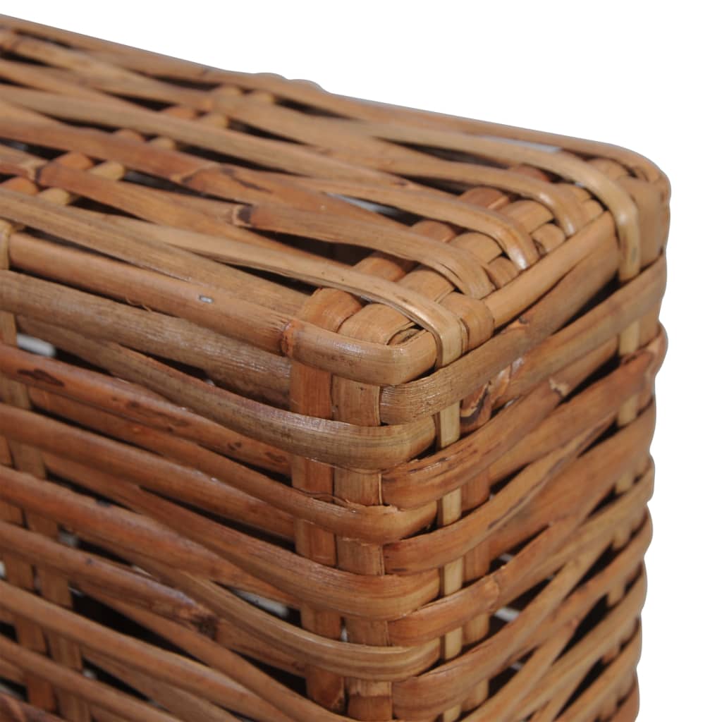 vidaXL Fotoliu cu perne, culoare naturală, ratan vidaXL Fotoliu cu perne, culoare naturală, ratan