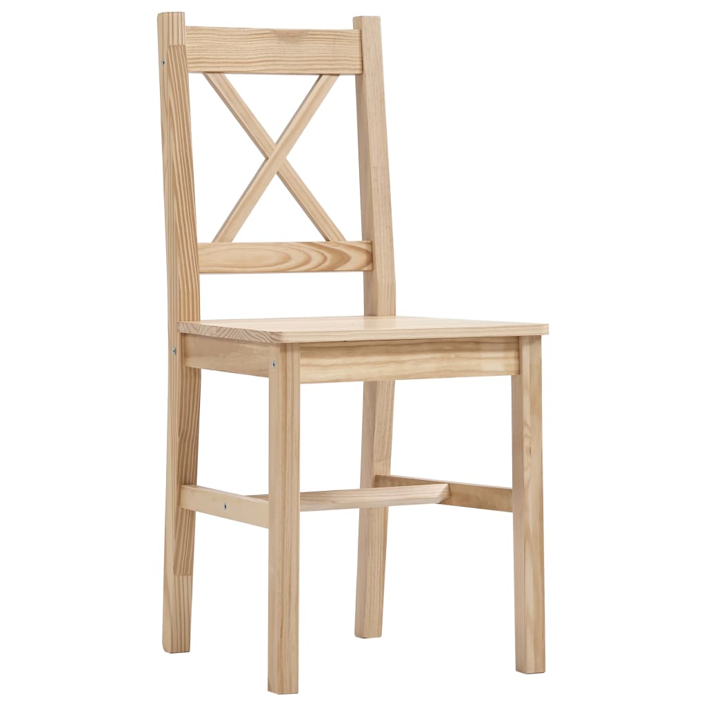 vidaXL Set mobilier de bucătărie, 7 piese, lemn de pin