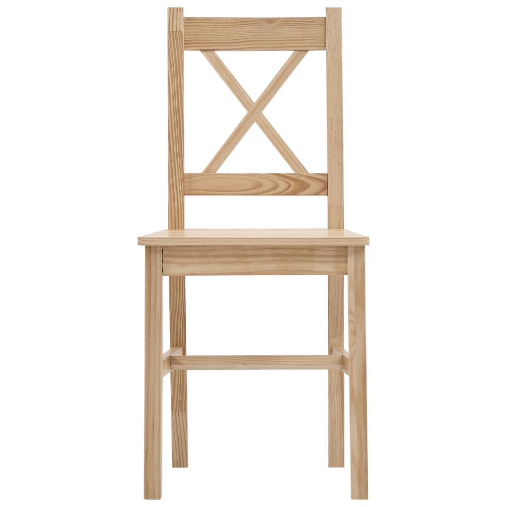 vidaXL Set mobilier de bucătărie, 7 piese, lemn de pin