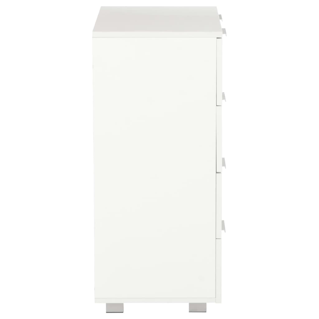 vidaXL Dulap, alb extralucios, 60x35x80 cm, lemn prelucrat vidaXL Dulap, alb extralucios, 60x35x80 cm, lemn prelucrat