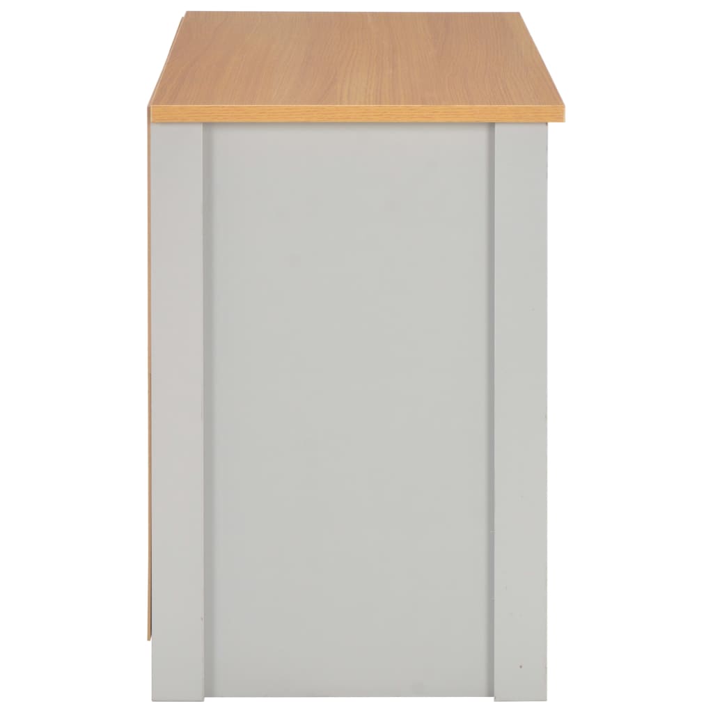 vidaXL Comodă TV, gri, 95 x 39 x 58 cm vidaXL Comodă TV, gri, 95 x 39 x 58 cm