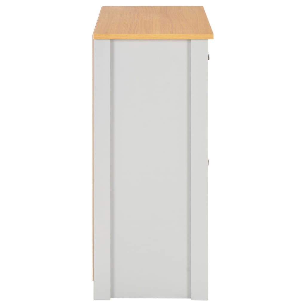 vidaXL Servantă, gri, 79 x 35 x 81 cm vidaXL Servantă, gri, 79 x 35 x 81 cm