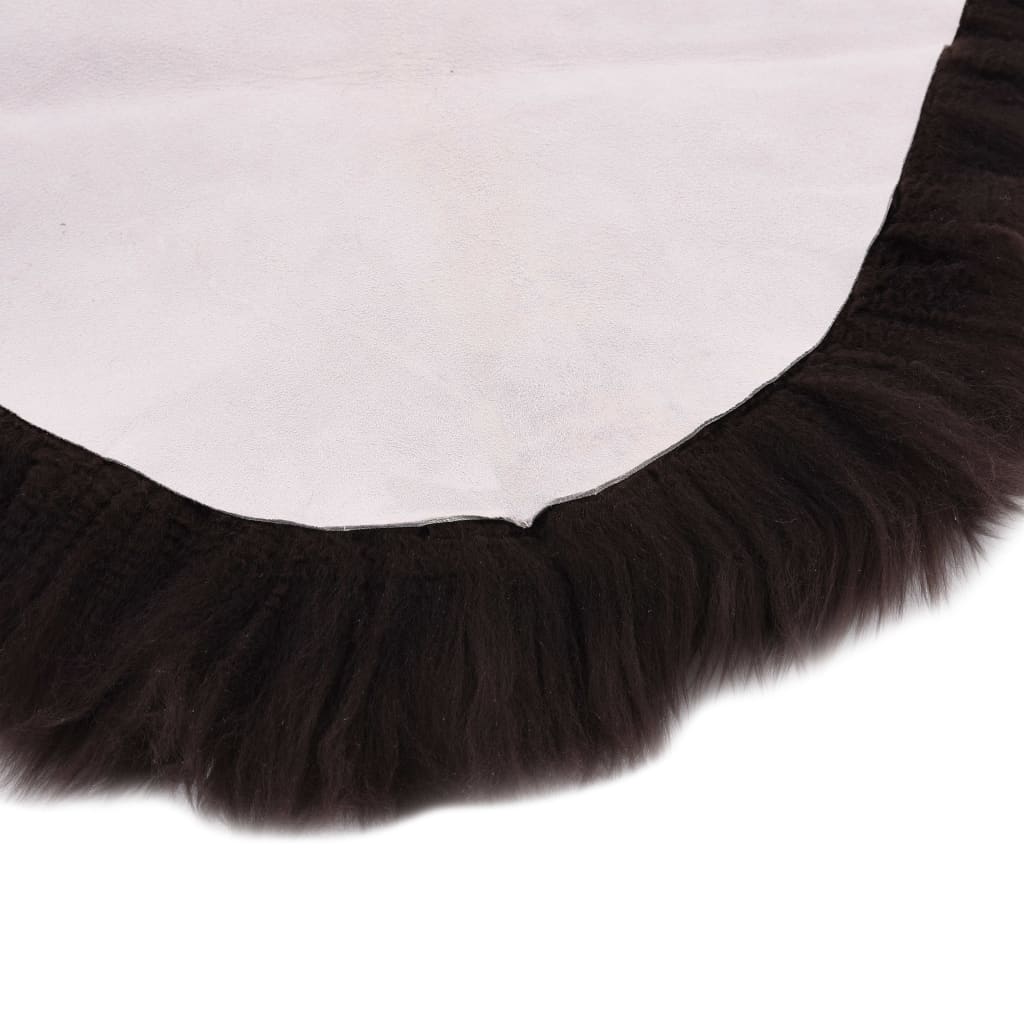 vidaXL Covor din piele de oaie, maro, 60 x 180 cm vidaXL Covor din piele de oaie, maro, 60 x 180 cm