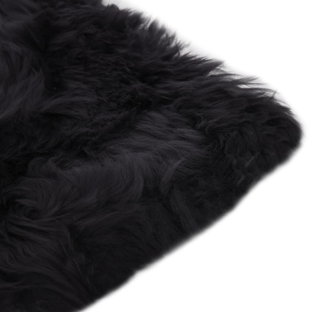 vidaXL Pernuțe scaun 2 buc, gri închis, 40x40 cm, piele oaie naturală vidaXL Pernuțe scaun 2 buc, gri închis, 40x40 cm, piele oaie naturală