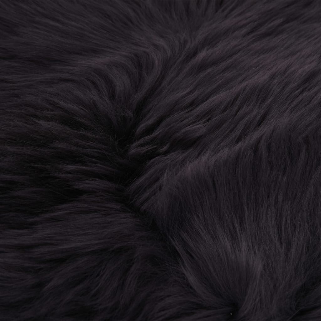 vidaXL Pernuțe scaun 2 buc, gri închis, 40x40 cm, piele oaie naturală vidaXL Pernuțe scaun 2 buc, gri închis, 40x40 cm, piele oaie naturală
