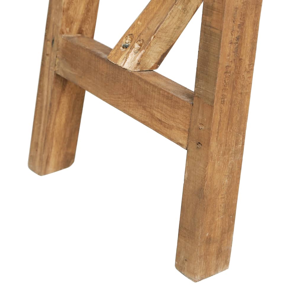 vidaXL Masă consolă, 130x40x80 cm, amestec lemn reciclat