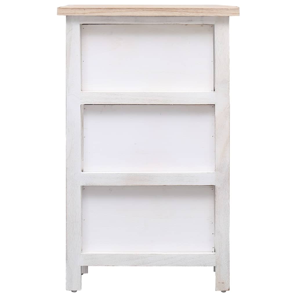 vidaXL Dulap lateral, 35 x 25 x 57 cm, lemn de paulownia vidaXL Dulap lateral, 35 x 25 x 57 cm, lemn de paulownia