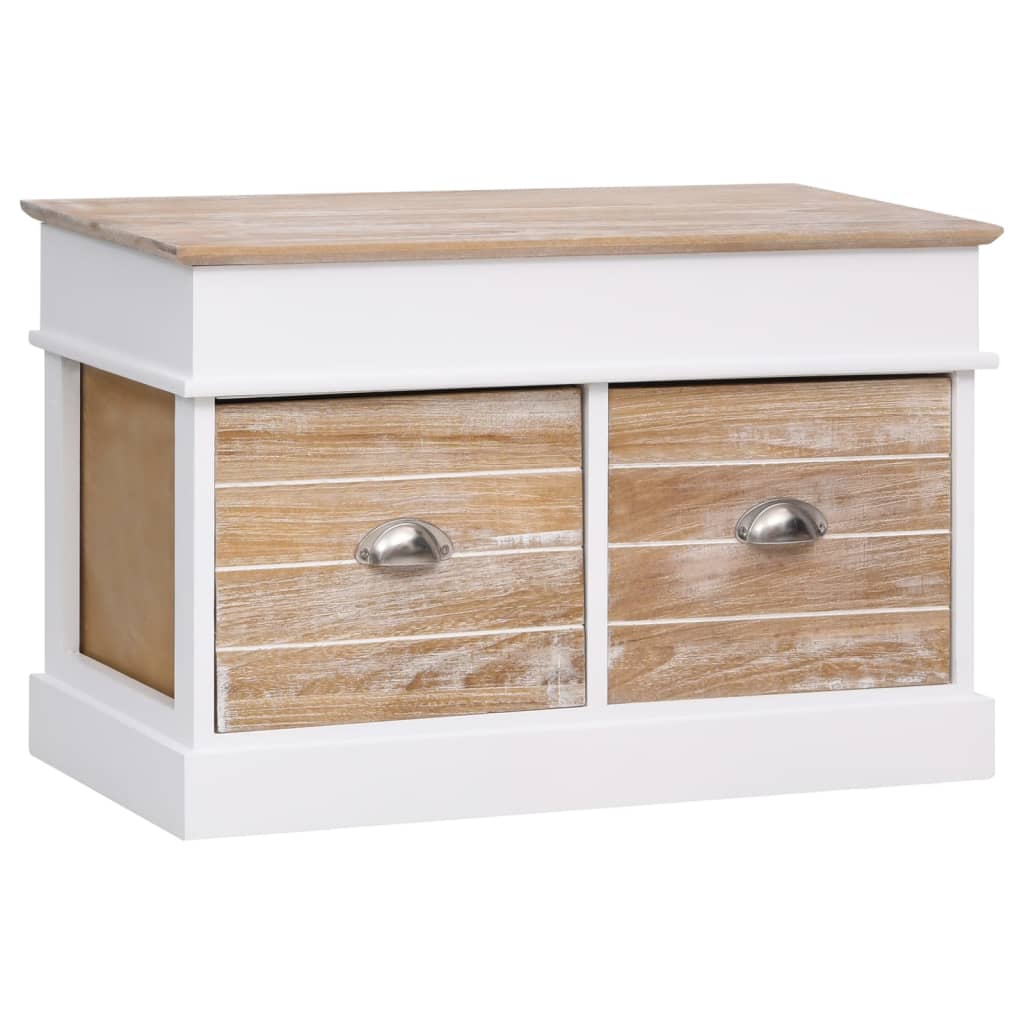 vidaXL Bancă de hol, 70x35x45 cm, lemn de paulownia vidaXL Bancă de hol, 70x35x45 cm, lemn de paulownia