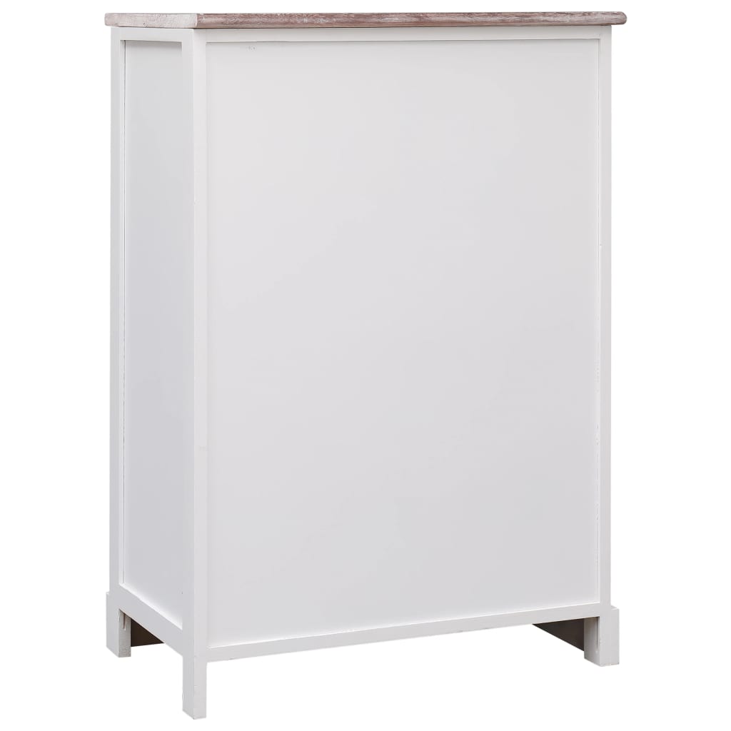 vidaXL Dulap cu 10 sertare, maro, 113 x 30 x 79 cm, lemn vidaXL Dulap cu 10 sertare, maro, 113 x 30 x 79 cm, lemn