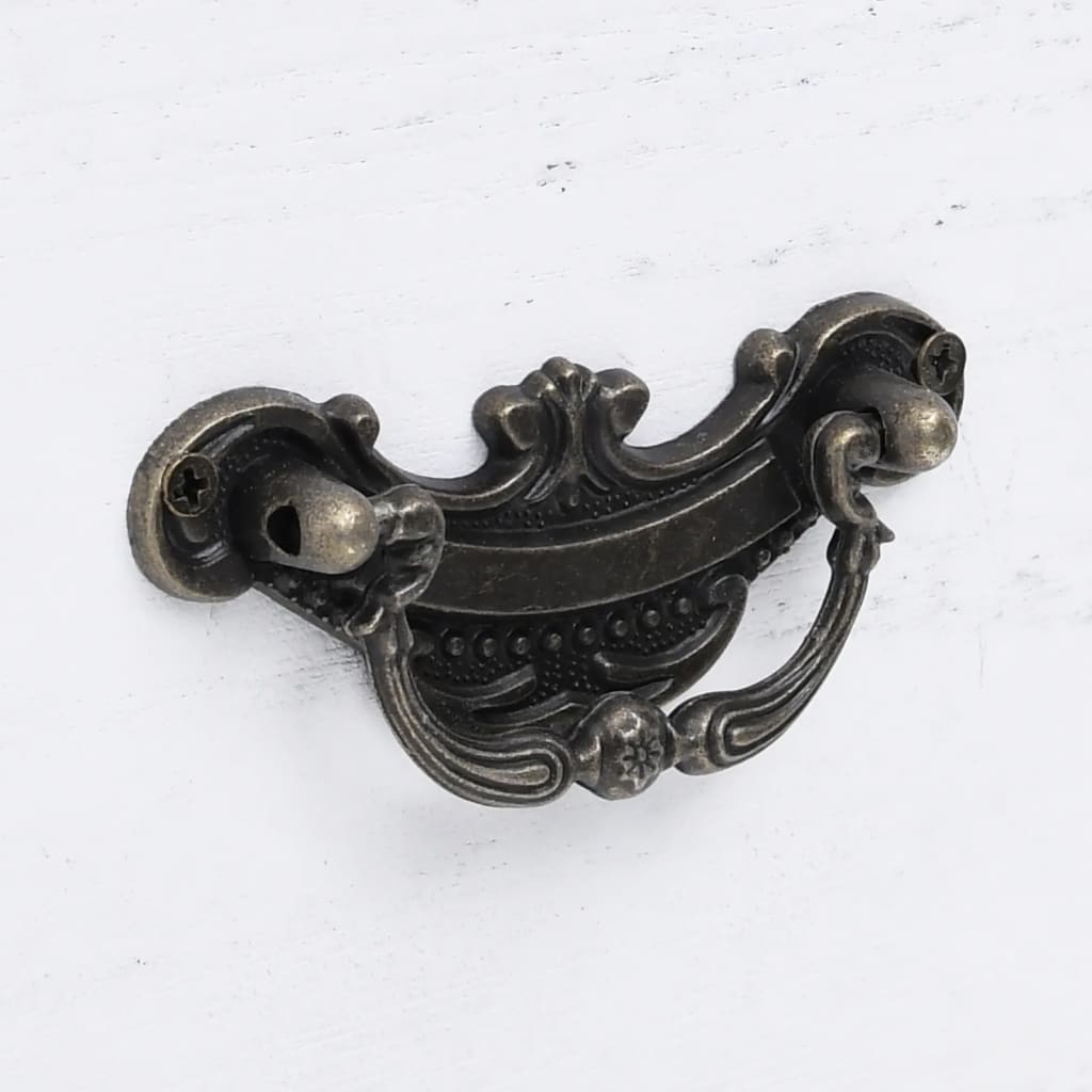 vidaXL Dulap cu sertare, alb, 60x30x75 cm, lemn