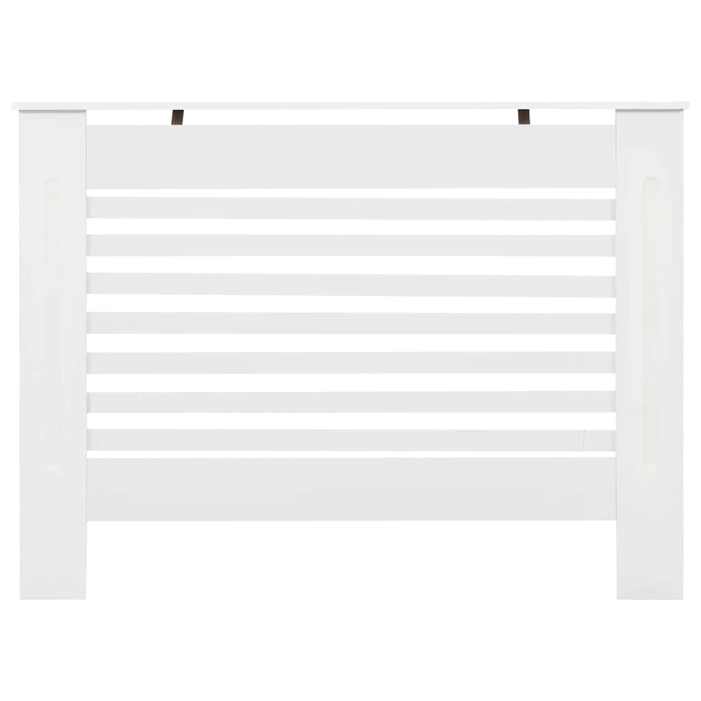 vidaXL Mască pentru calorifer, alb, 112x19x81,5 cm, MDF vidaXL Mască pentru calorifer, alb, 112x19x81,5 cm, MDF